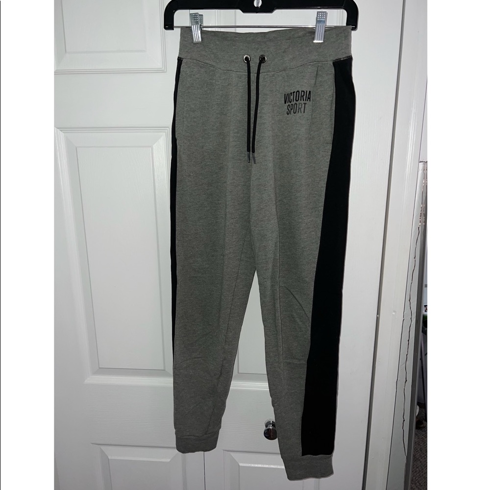 Grey & Black Victoria’s Secret Sport Sweatpant Jogger